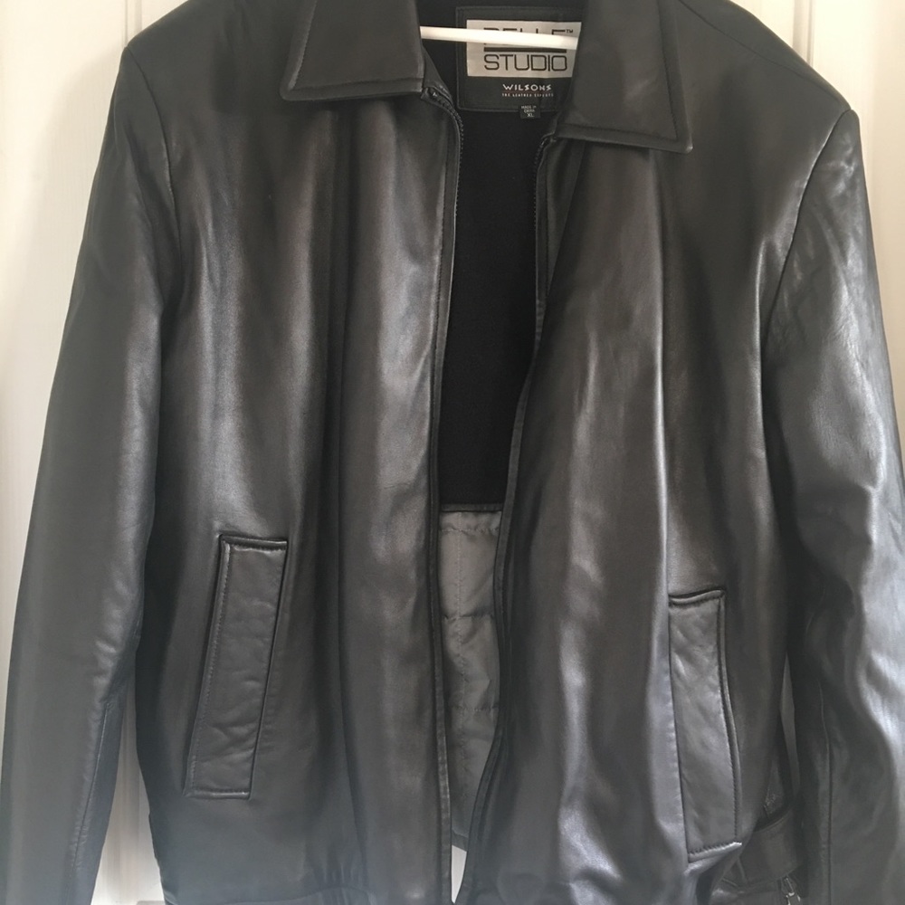 Men’s leather jacket